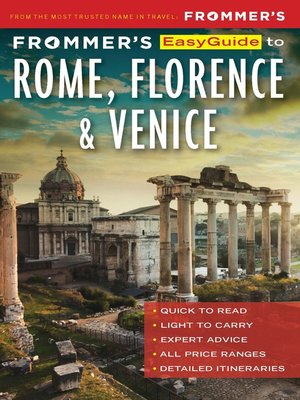 cover image of Frommer's EasyGuide to Rome, Florence and Venice